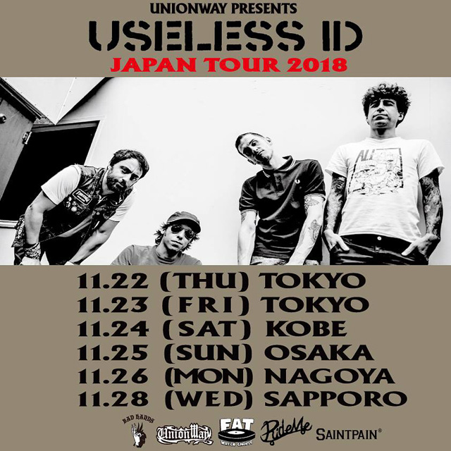 USELESS ID JAPAN TOUR 2018
