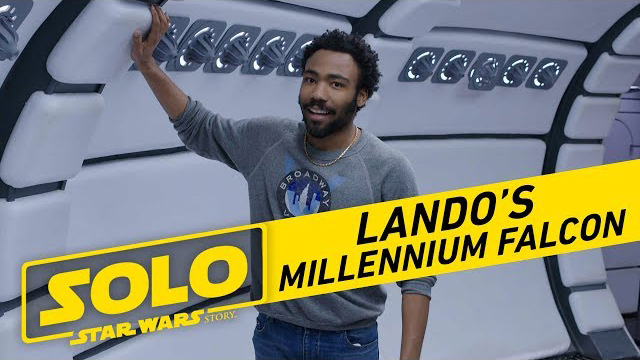 Solo: A Star Wars Story | Tour The Millennium Falcon with Donald Glover