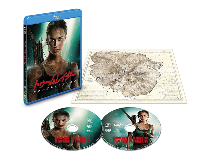 トゥームレイダー ファースト・ミッション ブルーレイ&DVDセット(初回仕様/2枚組/“幻の島