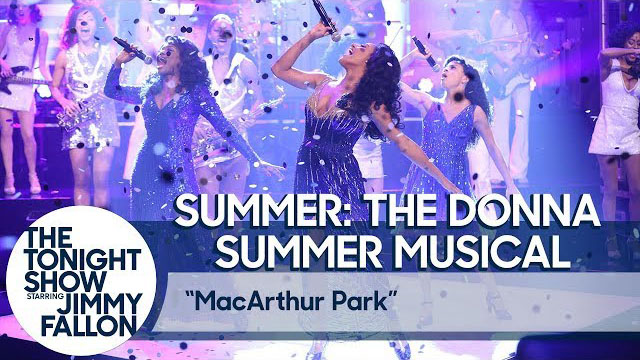 The cast of Broadway's Summer: The Donna Summer Musical