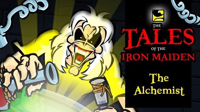 The Tales Of The Iron Maiden - THE ALCHEMIST - MaidenCartoons Val Andrade