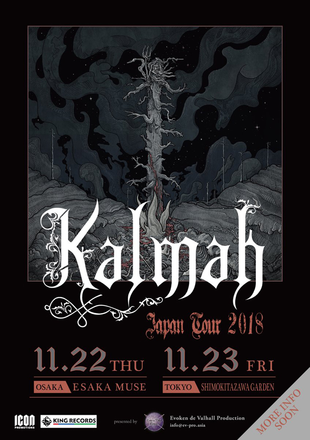 Kalmah Japan Tour 2018