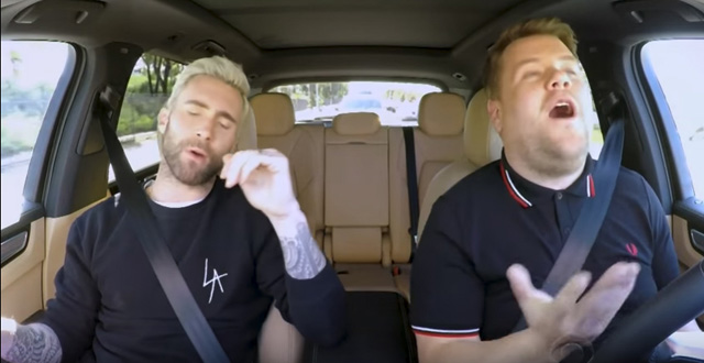 Carpool Karaoke w/ Adam Levine - The Late Late Show with James Corden