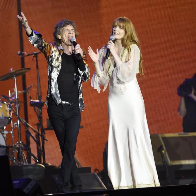 The Rolling Stones with Florence Welch