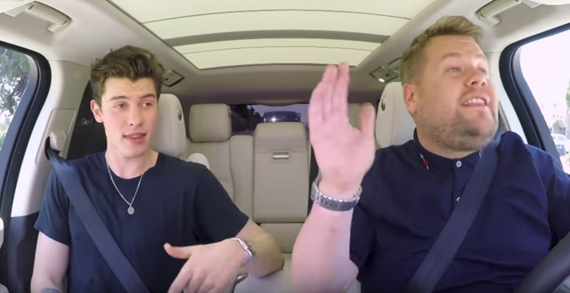 Shawn Mendes Carpool Karaoke - The Late Late Show with James Corden