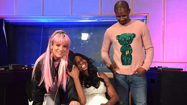 Lily Allen with Giggs and Lady Chann