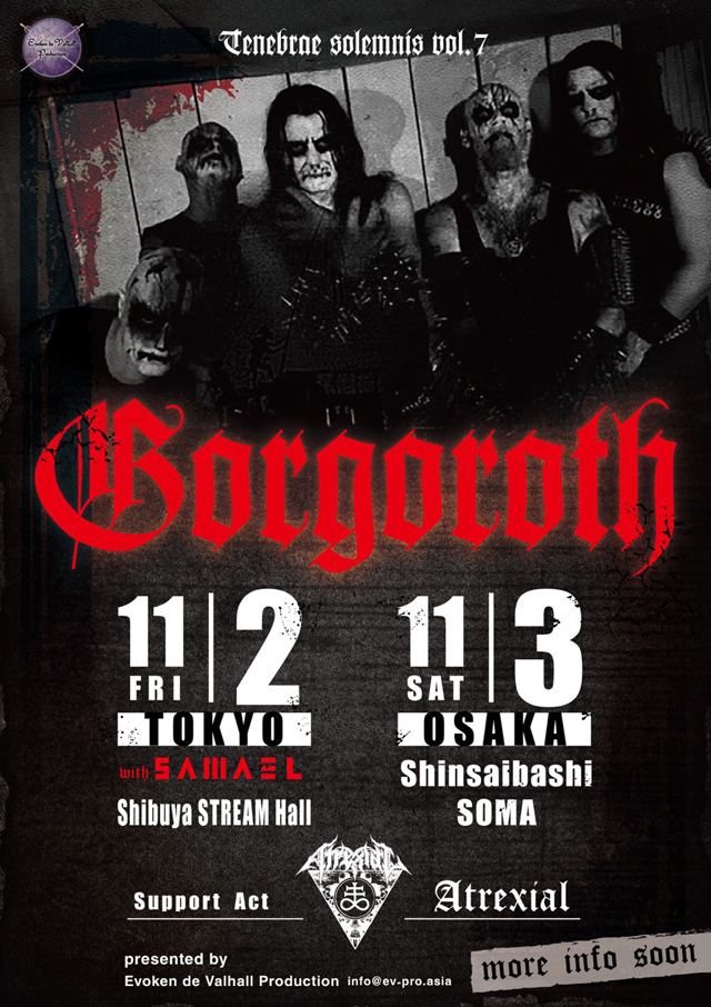 GORGOROTH Japan Tour 2018