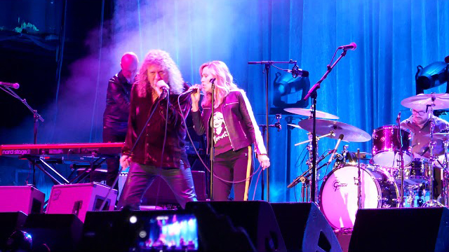 Robert Plant with Sheryl Crow