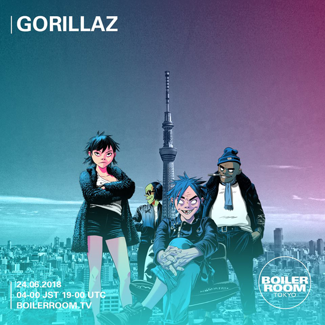 Gorillaz - BOILER ROOM