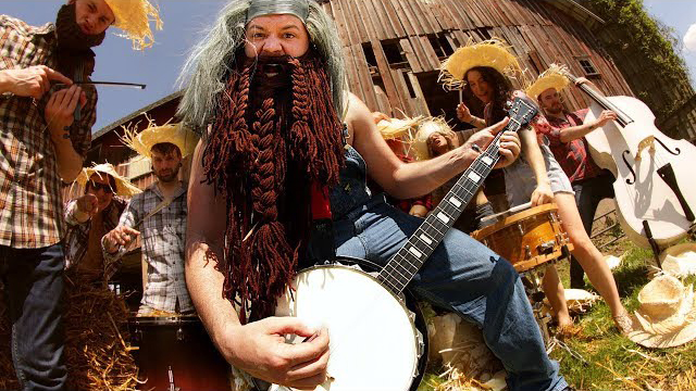 Rob Scallon / Metallica - Fight Fire with Fire (banjo cover ft. Leo Moracchioli)