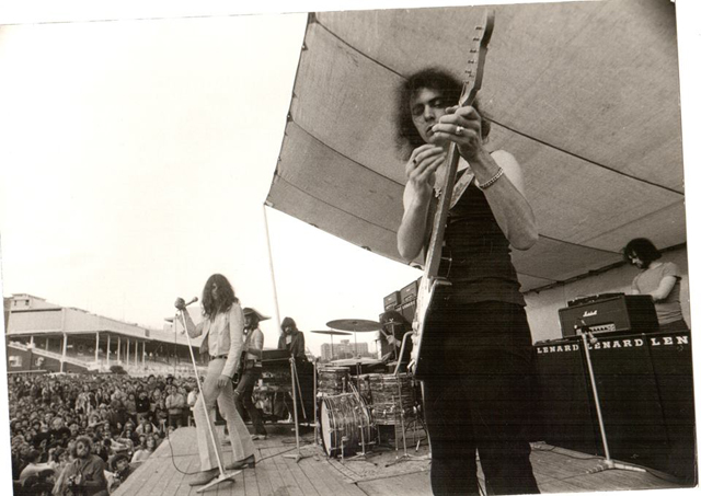 Deep Purple - Sydney's Randwick Racecourse in May 1971