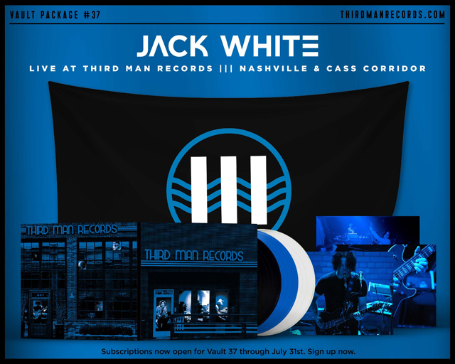 Jack White / Vault Package #37 Jack White Live in Nashville / Live in Detroit HOME AND AWAY 3 x LP