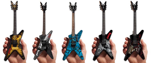 Pantera Limited-Edition Mini Guitars