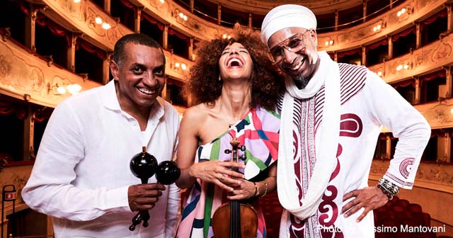 OMAR SOSA & YILIAN CANIZARES 'AGUAS Trio'  featuring GUSTAVO OVALLES