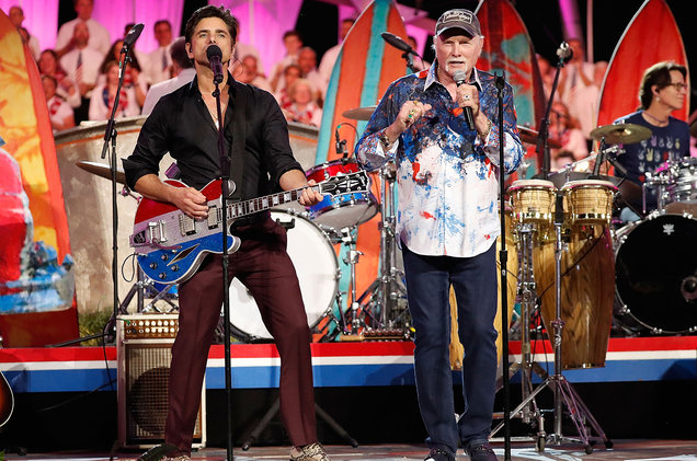 The Beach Boys with John Stamos and Jimmy Buffett - A Capitol Fourth 2018 - Photo by Paul Morigi/Getty Images for Capital Concerts Inc.