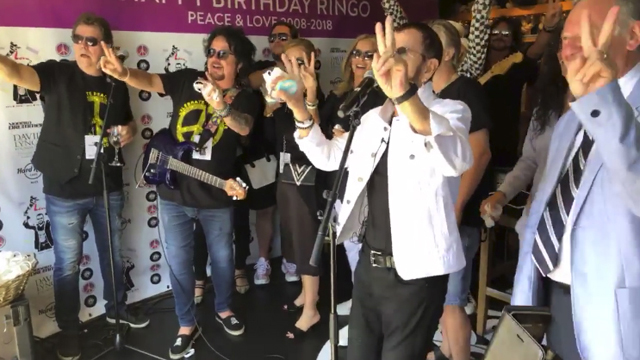 Ringo Starr's 2018 Birthday Peace & Love Celebration