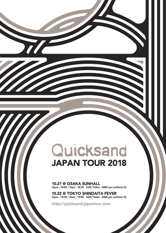 QUICKSAND JAPAN TOUR