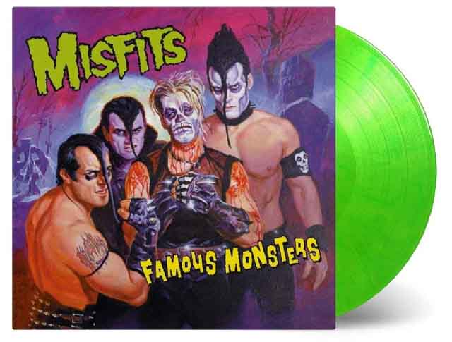 Misfits / Famous Monsters [180g LP/transparent green & yellow mixed coloured vinyl]