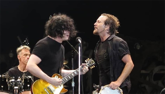 Pearl Jam with Jack White