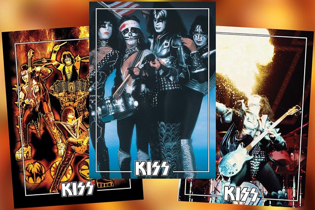 Kiss trading cards