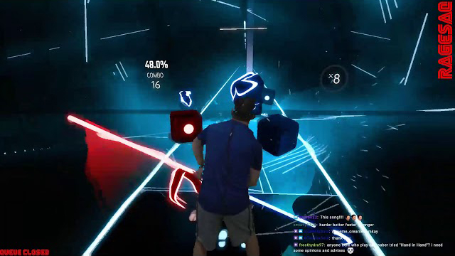 Beat Saber - Harder Better Faster Stronger - Darth Maul style - Dark side strong