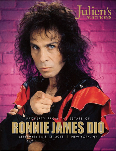 Property From the Estate of Ronnie James Dio