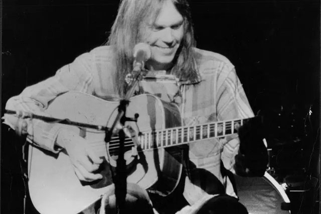 Neil Young - Photo by David Thorpe/ANL/REX/Shutterstock