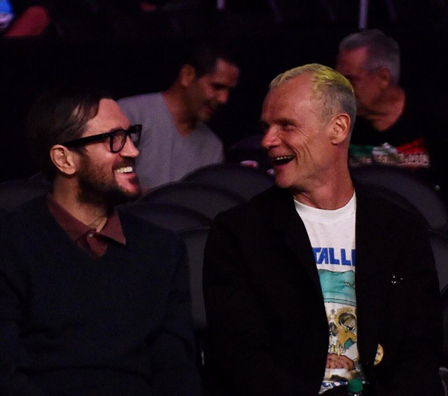 John Frusciante and Flea