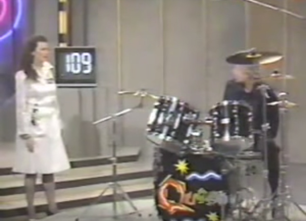 Roger Taylor on Kenny Everett Brain Storm quiz show 10 June 1988