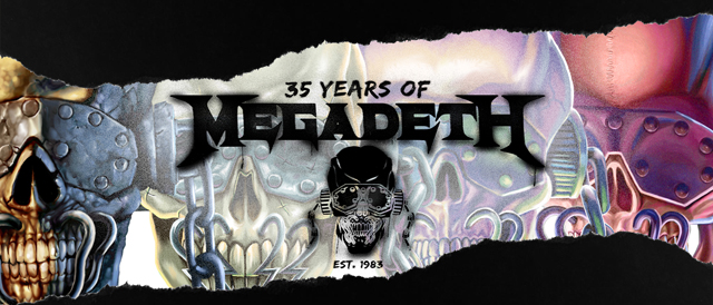 Design A 35th Anniversary Poster For Megadeth