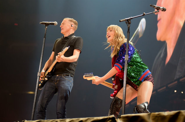 Bryan Adams and Taylor Swift - Photo by Jason Kempin/TAS18/Getty Images for TAS.