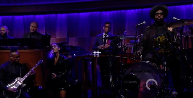 Ariana Grande and The Roots