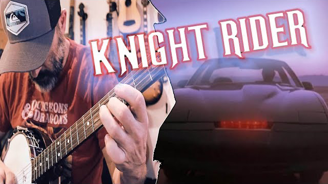 Banjo Guy Ollie / Knight Rider BANJO cover