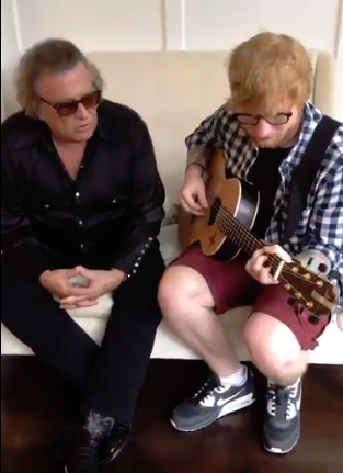 Ed Sheeran and Don McLean