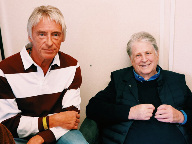 Brian Wilson and Paul Weller - Photo: Mark Carr