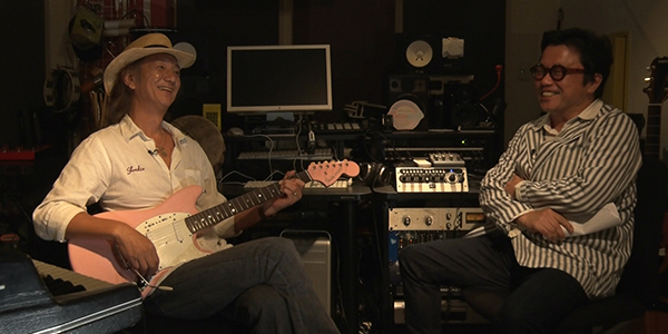 BS朝日『ザ・インタビュー〜トップランナーの肖像〜』Char×石原正康 (c)BS朝日