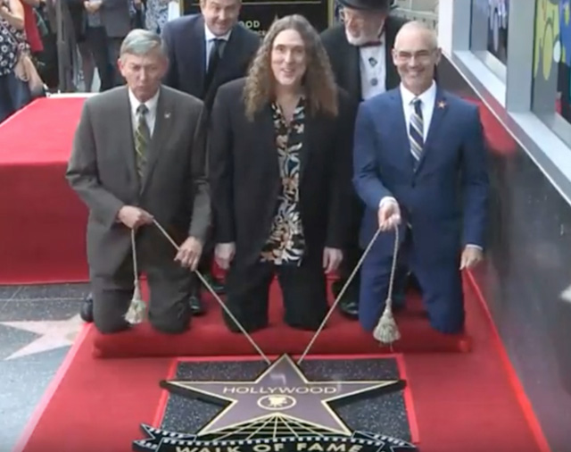 Weird Al Yankovic - Hollywood Walk of Fame Ceremony