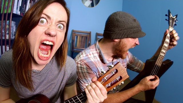 Rob Scallon with Sarah Longfield