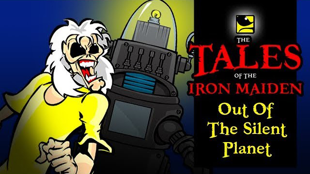 The Tales Of The Iron Maiden - OUT OF THE SILENT PLANET - MaidenCartoons Val Andrade