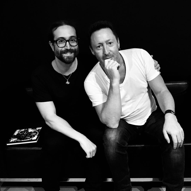 Sean Lennon and Julian Lennon　Photo by @paris.chong