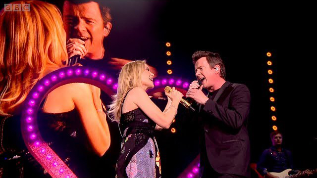 Kylie Minogue & Rick Astley