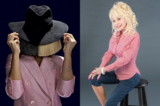Sia and Dolly Parton