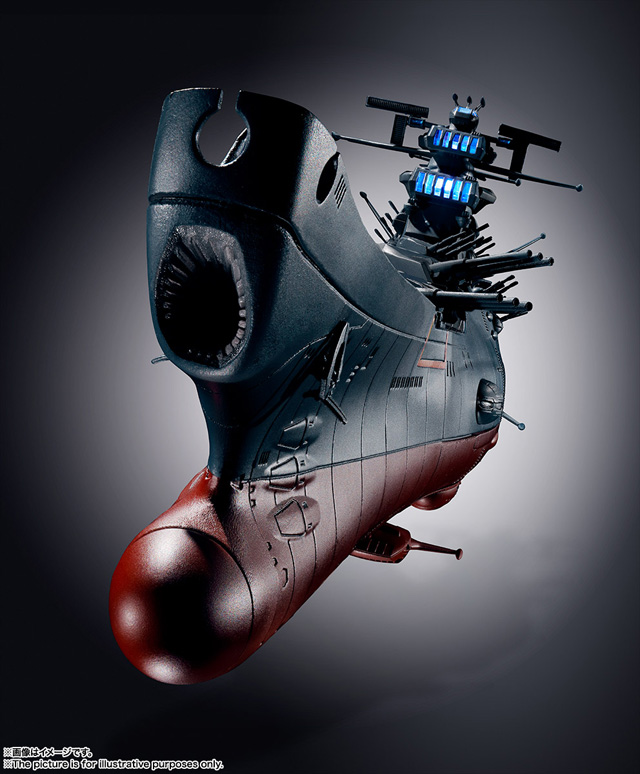 宇宙戦艦ヤマト22 愛の戦士たち のヤマトが超合金魂に 波動砲ギミック搭載 セリフ音声収録 Amass