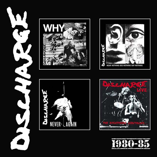 Discharge / 1980-85: 4CD Clamshell Boxset