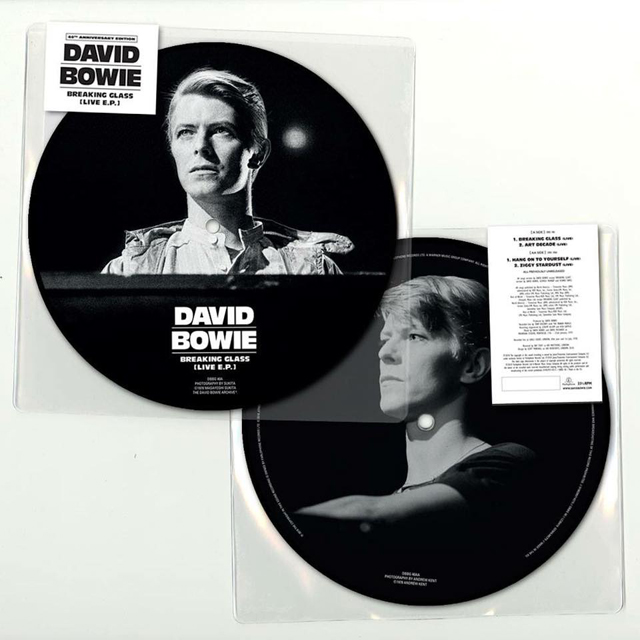 DAVID BOWIE / BREAKING GLASS LIVE E.P. LIMITED EDITION 40th ANNIVERSARY 7