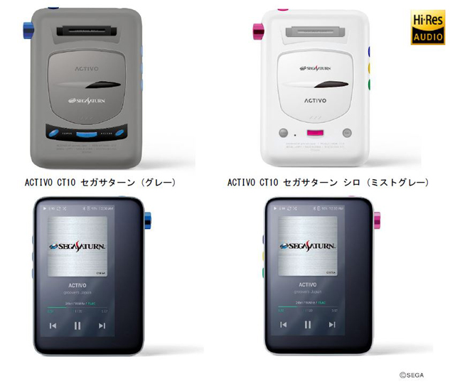 SEGA SATURN × ACTIVO CT10 (c)SEGA