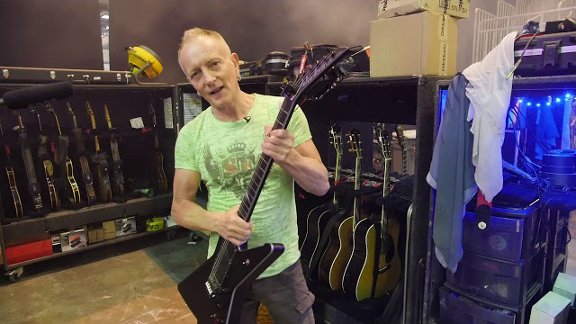 Jackson Goes Backstage with Def Leppard's Phil Collen