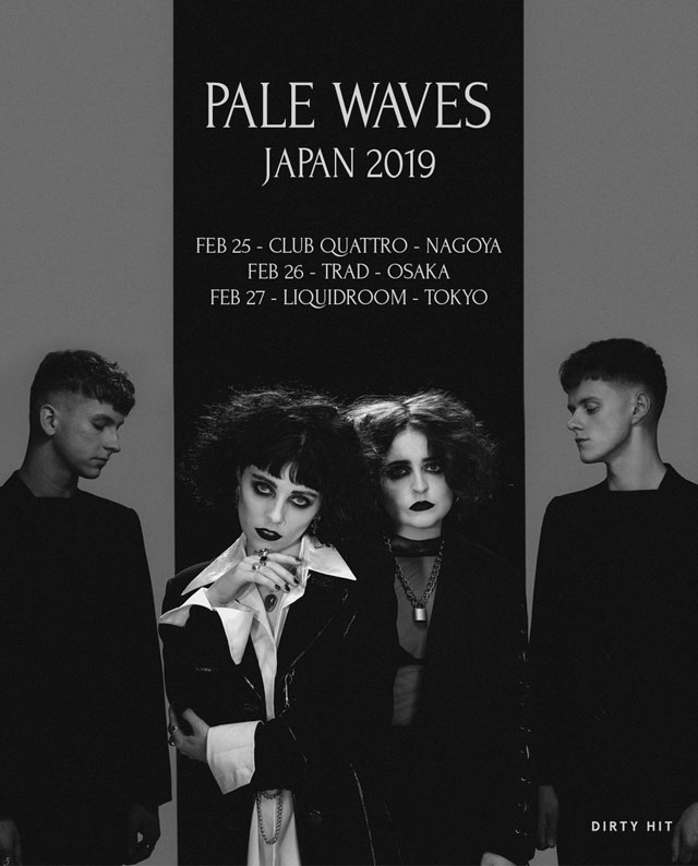 PALE WAVES JAPAN TOUR 2019