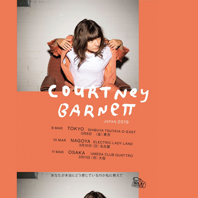 COURTNEY BARNETT Japan Tour 2019