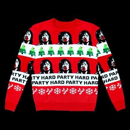 Andrew W.K. PARTY HARD holiday sweater